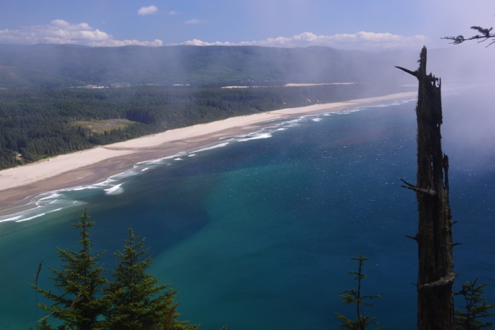 The view from the top of Cape Lookout